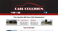 Desktop Screenshot of casscollision.com